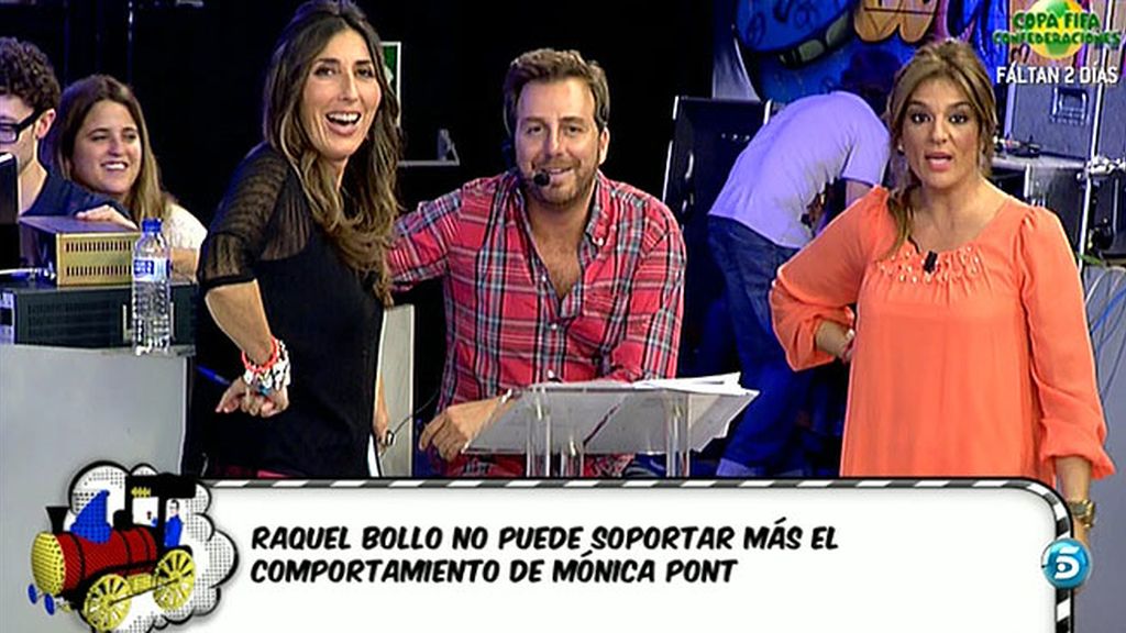 Primero se enfrenta con Lydia, luego con Raquel y Chelo se queja de sus gritos