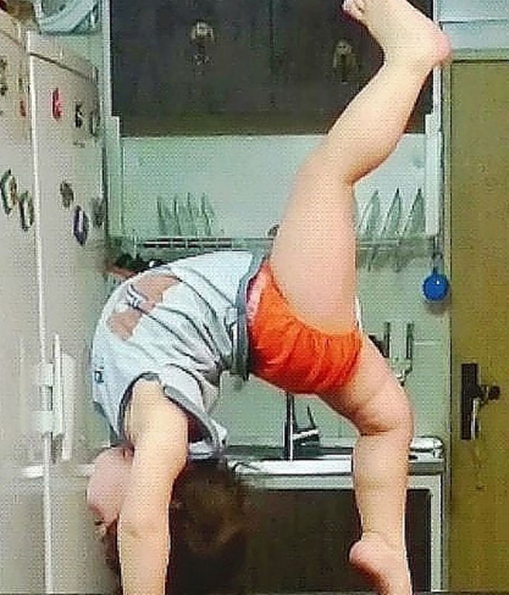 Un gimnasta con mucho futuro