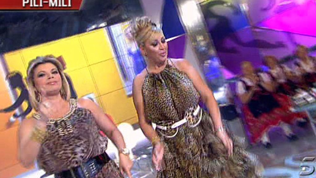 El leopardo se lleva en 'Sálvame'