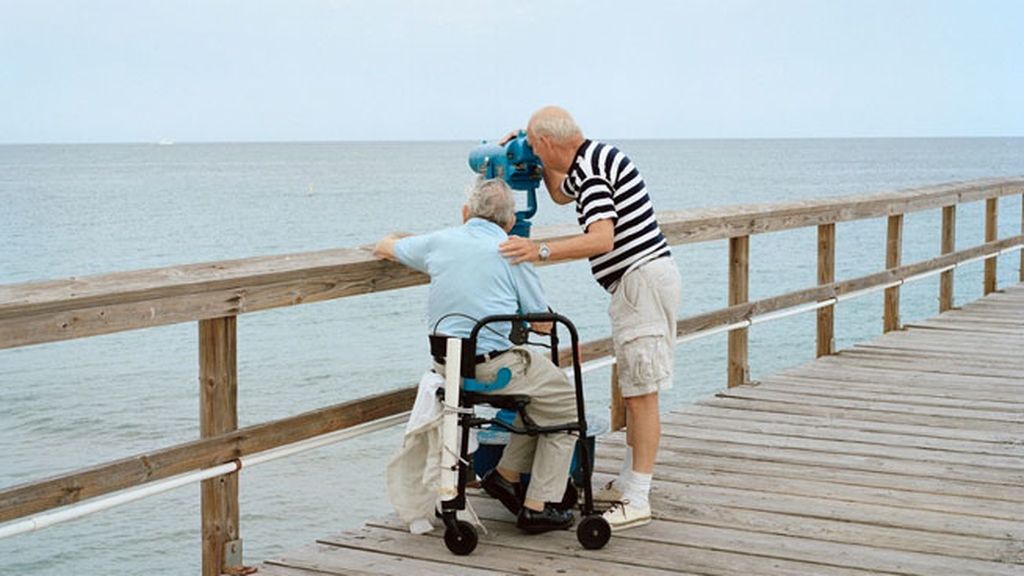 Los amantes que han pasado la vida juntos