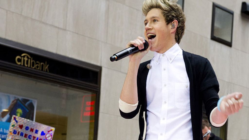 One Direction actúa en pleno Nueva York