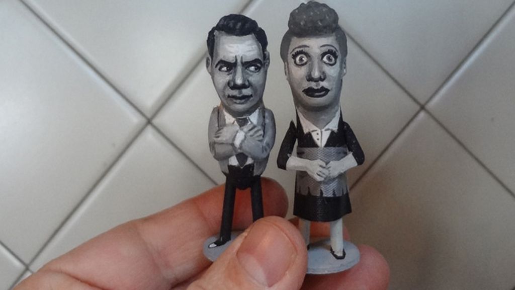 Desi Arnaz y Lucille Ball