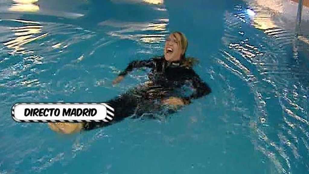 Ion Arimendi ha ayudado en el salto a la colaboradora