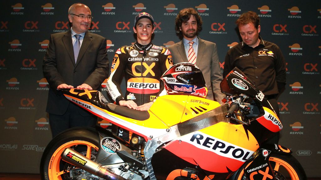 Marc Márquez presenta su proyecto 2012