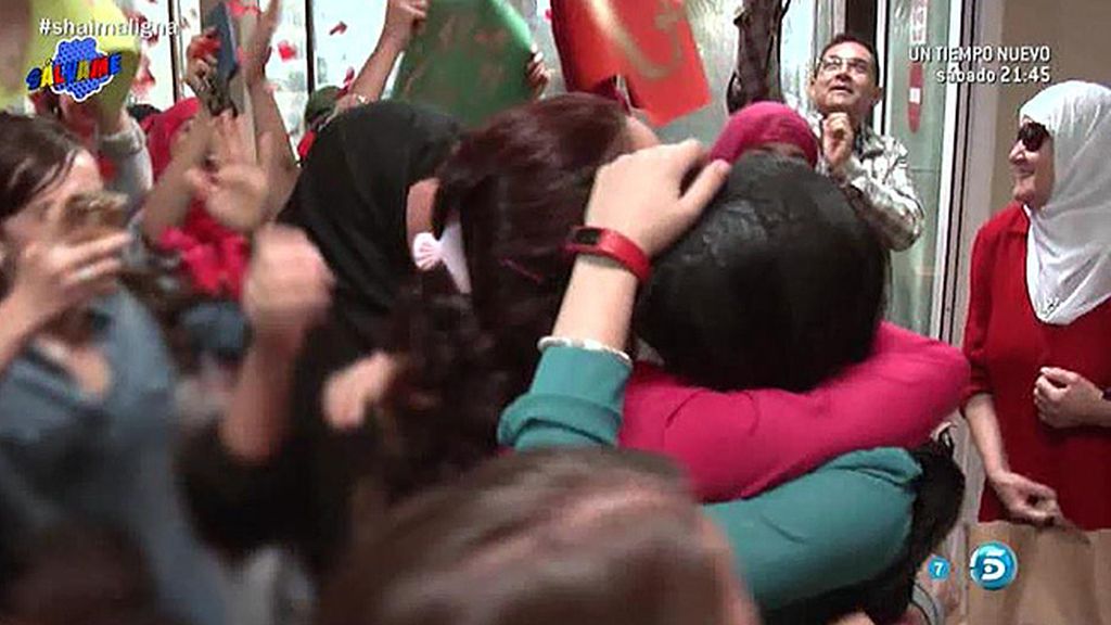 Familiares y amigos de la concursante de 'GH 15' le esperaban