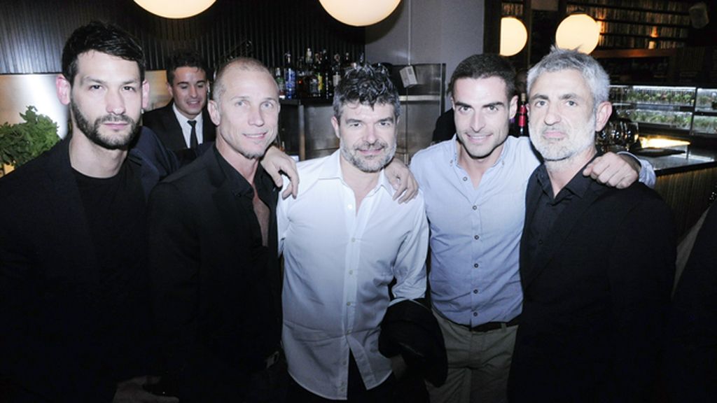 Ernesto, Peter Priede, Nacho Guerreros, Francisco Caballero y Fernando Alonso