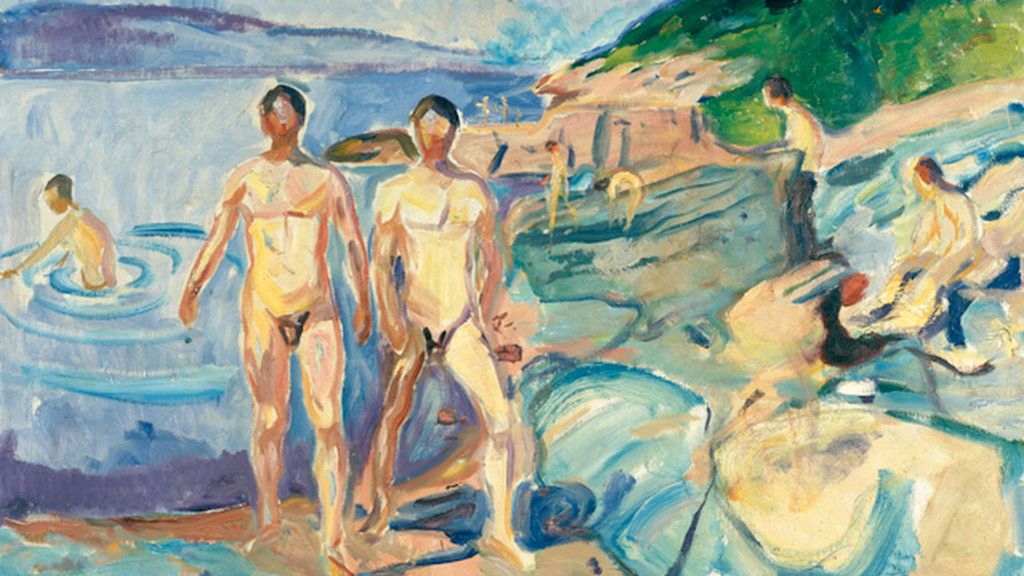 Los hombres desnudos causan escándalo