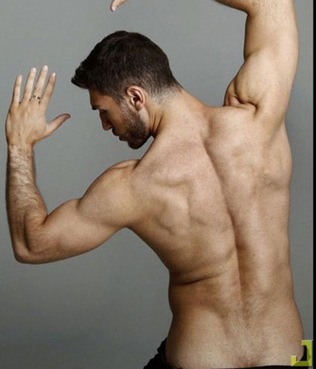 Las fotos del desnudo de Valerio Pino