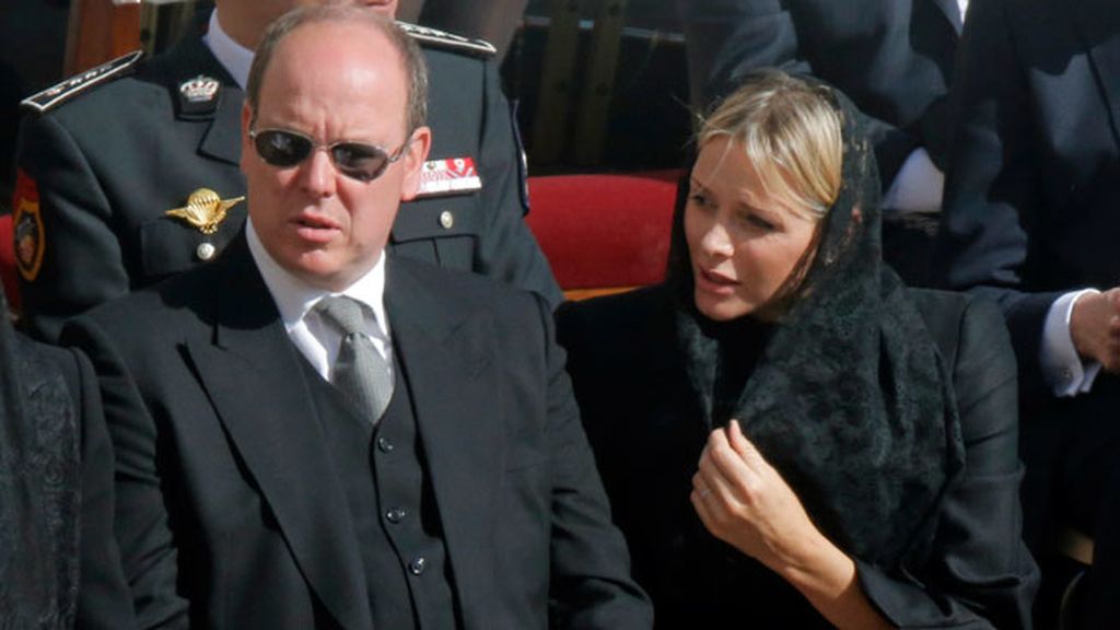 Alberto de Mónaco y su mujer, Charlene