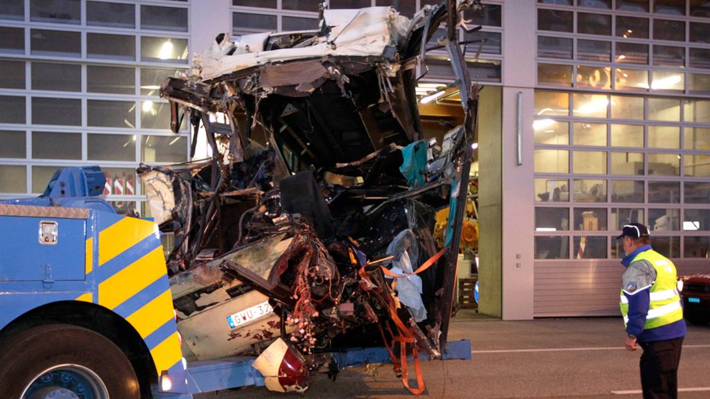Trágico accidente de autobús en Suiza