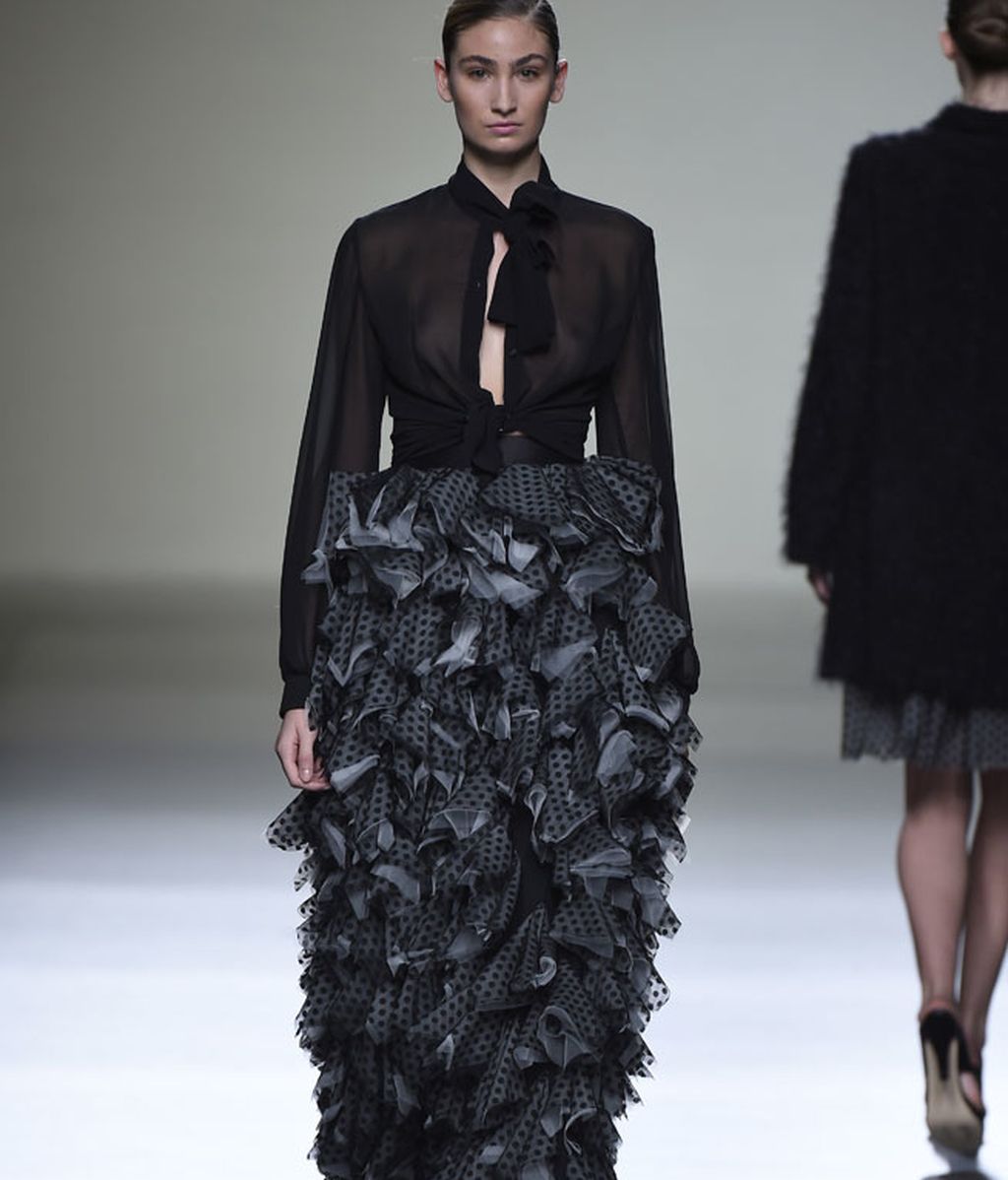 Experimentando con los patrones y tejidos