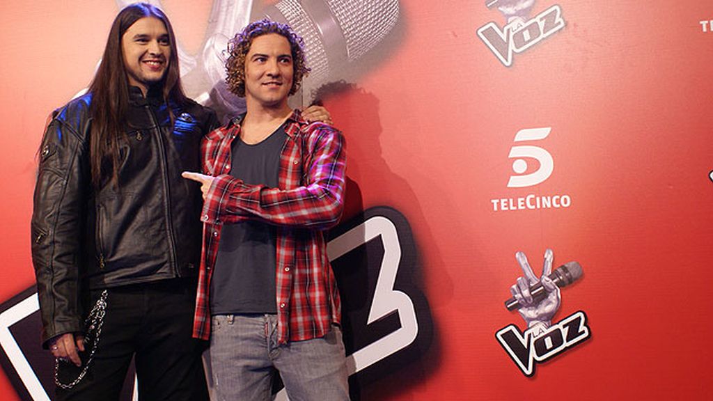 La alegría de los ganadores, Rafa y David Bisbal, en fotos