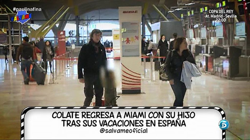 Paulina Rubio llama mal padre a Colate