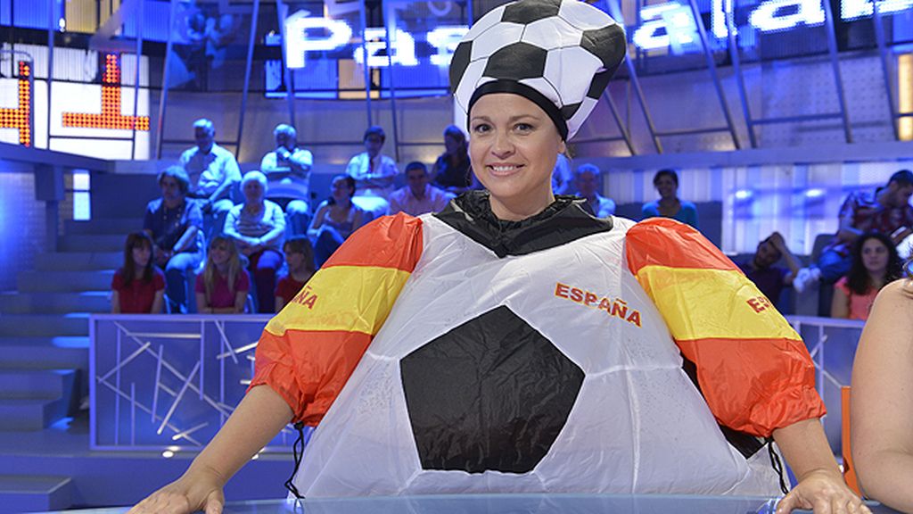 Christian se disfraza de Ronaldinho