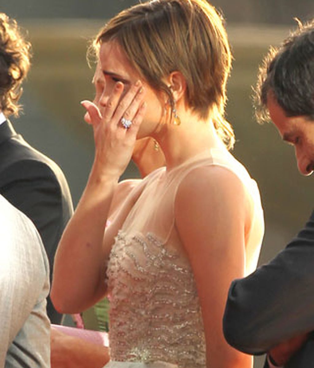 Las lágrimas de Emma Watson