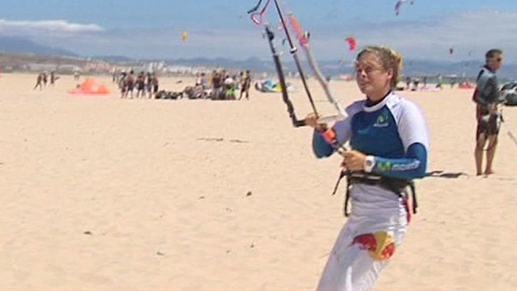 Gisela Pulido, la súpercampeona de Kitesurf