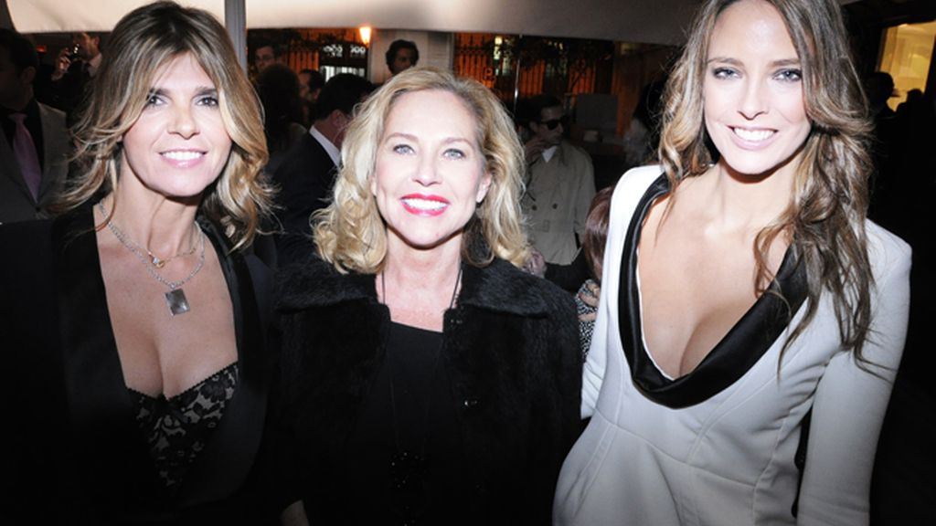 Arancha de Benito, Ana Rodríguez y Estefanía Luyk