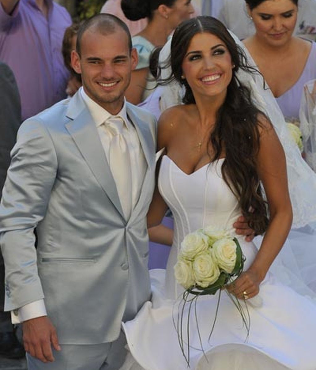 WESLEY SNEIJDER Y YOLANTHE CABAU