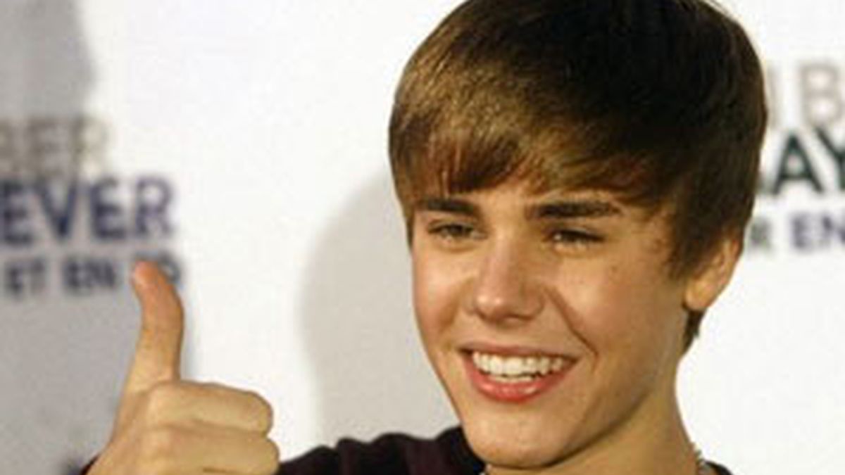 El cantante Justin Bieber, todo un bromista. Foto: EFE / Archivo