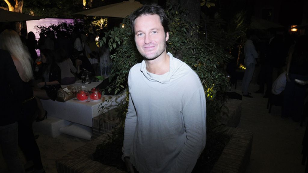 Fernando Andina no se perdió la fiesta de Aristocrazy