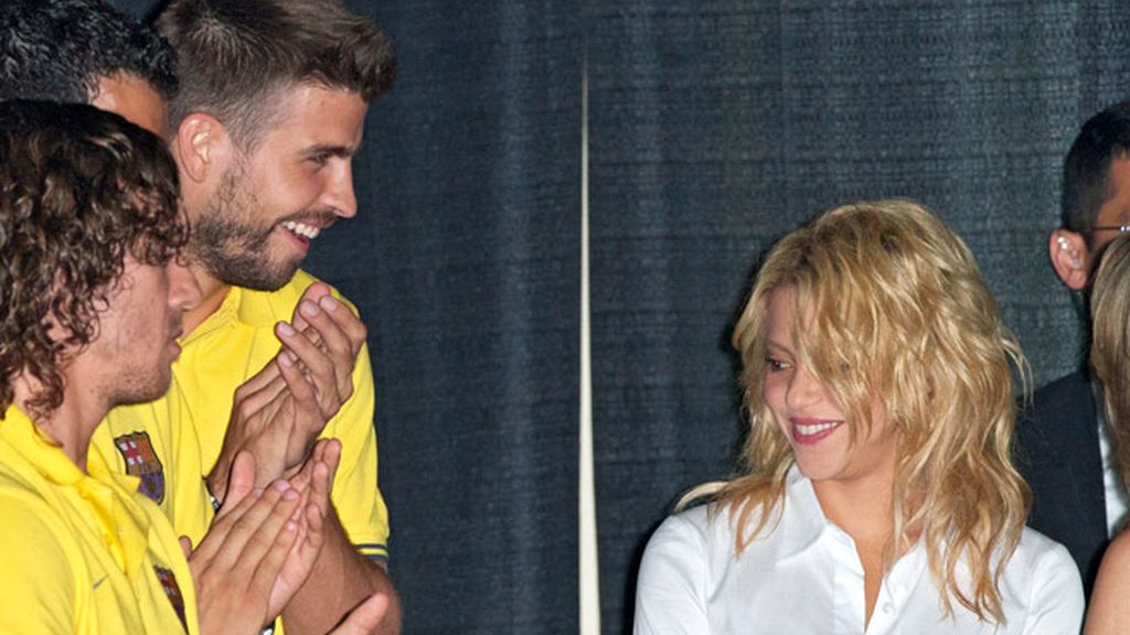 Shakira y Piqué, 'empalagando' en Miami por los niños