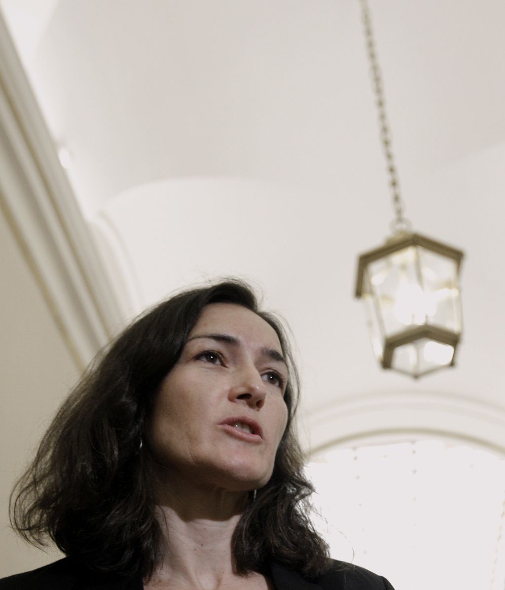 La ministra de Cultura, Ángeles González-Sinde.