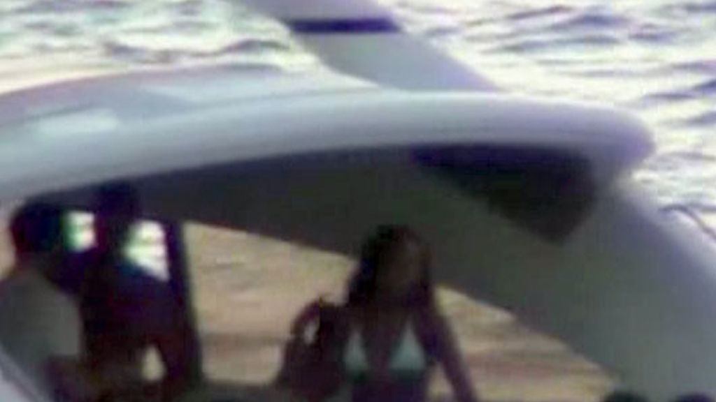 Naomí Campbell disfruta en Ibiza