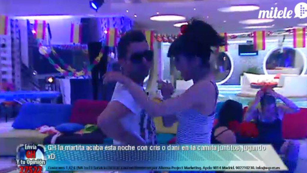 Laisa ha vivido su primera fiesta 'spanish life style'