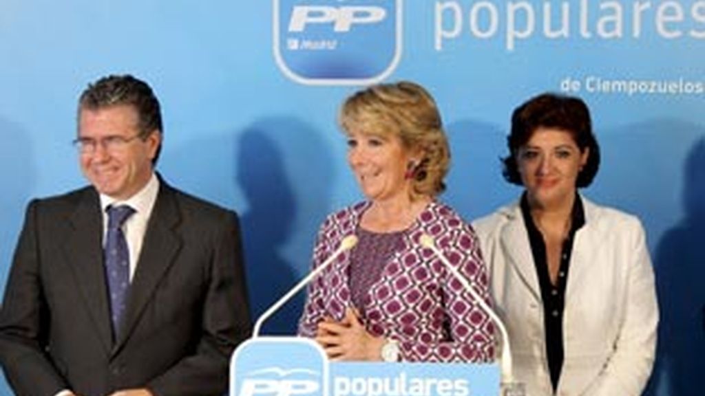 Esperanza Aguirre, presidenta de la Comunidad de Madrid. Video: ATLAS