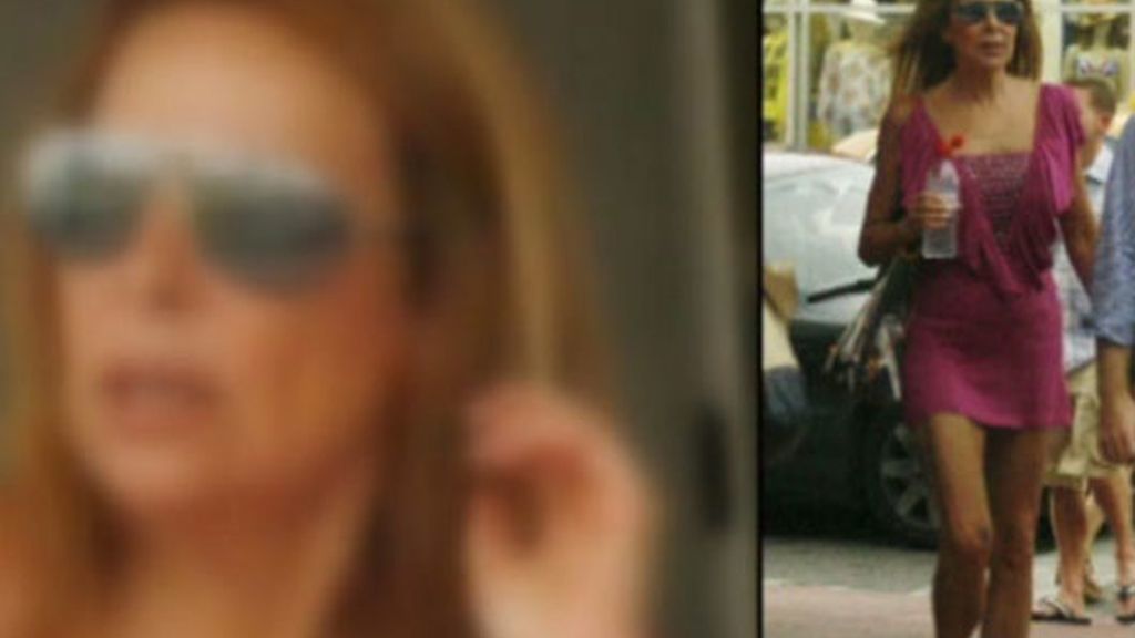 Ana Obregón, encantada en Miami