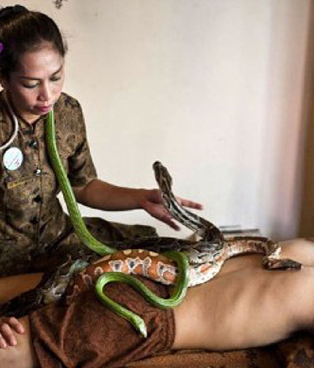 Los masajes más extraños del mundo