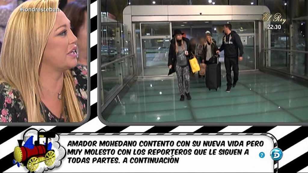 La colaboradora de 'Sálvame' ha viajado junto a su hija y unas amigas