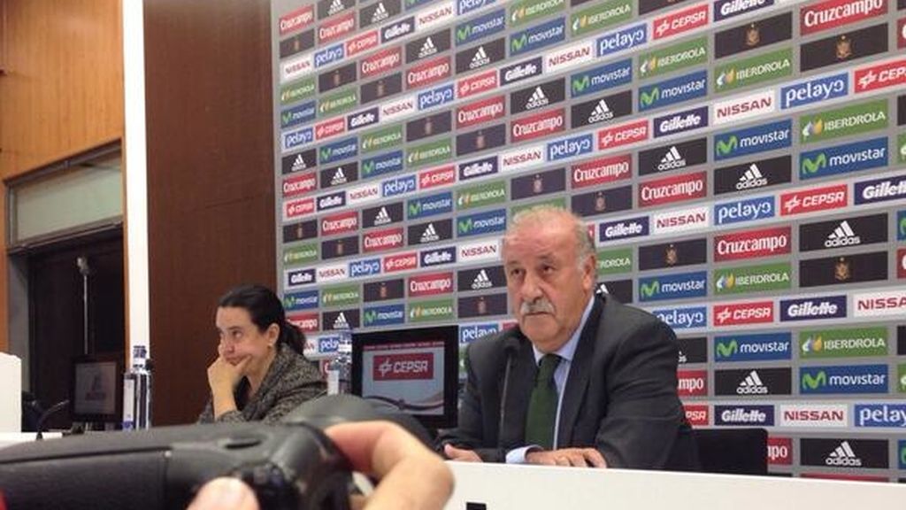 Vicente del Bosque da la lista para los próximos amistosos de La Roja