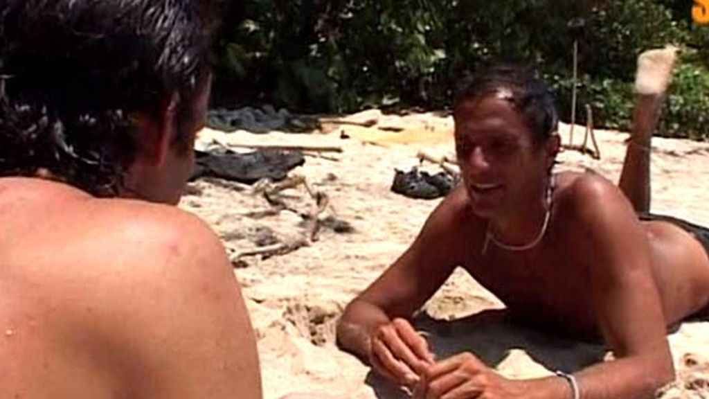 La primera pareja de la isla
