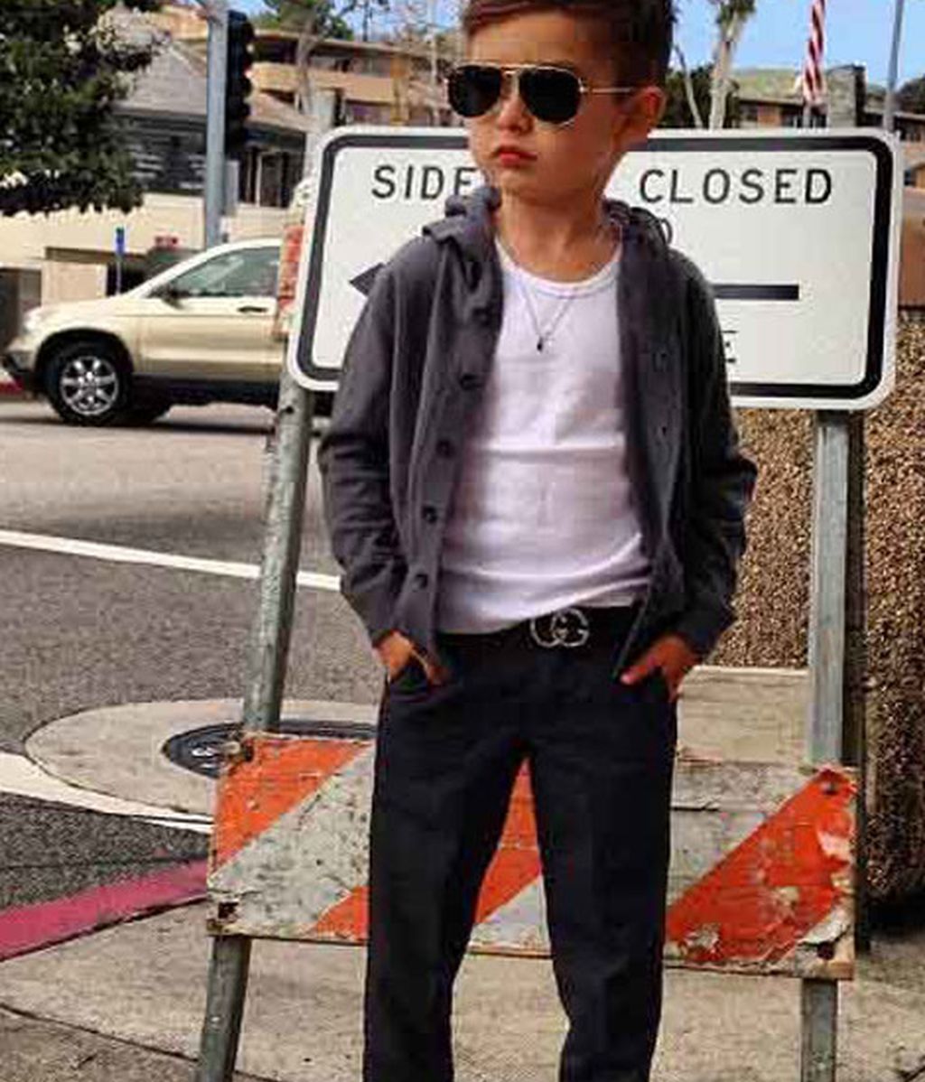Alonso Mateo, un icono de estilo en Instagram con tan sólo 5 años