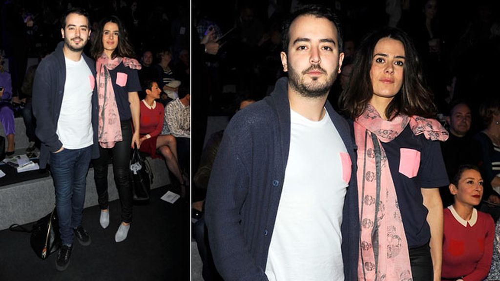 Aaron Guerrero (Chechu) en el desfile de Moisés Nieto