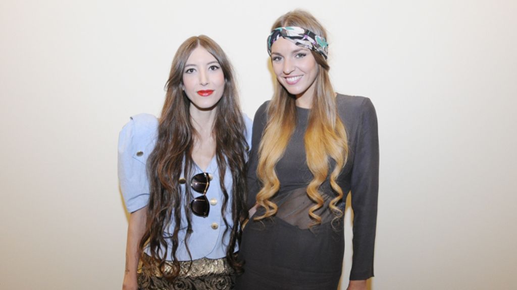 Nerea Rodríguez junto a Luceral