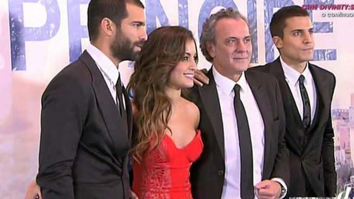 Rubén Cortada, Hiba Abouk, José Coronado y Álex González