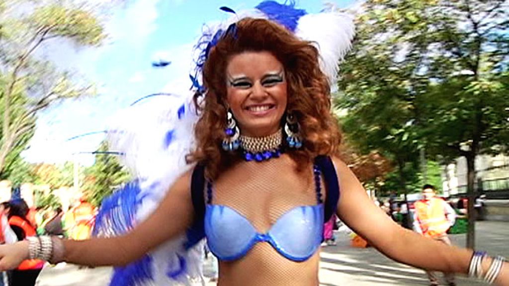 Celebración en la calle Atocha de Madrid