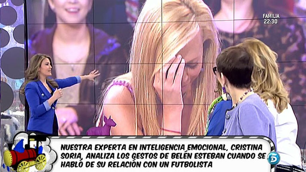 Cristina Soria, experta en comunicación no verbal, analiza a Belén