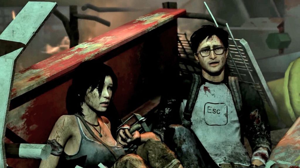 Lara Croft y Alex Weiss (Tomb Raider)