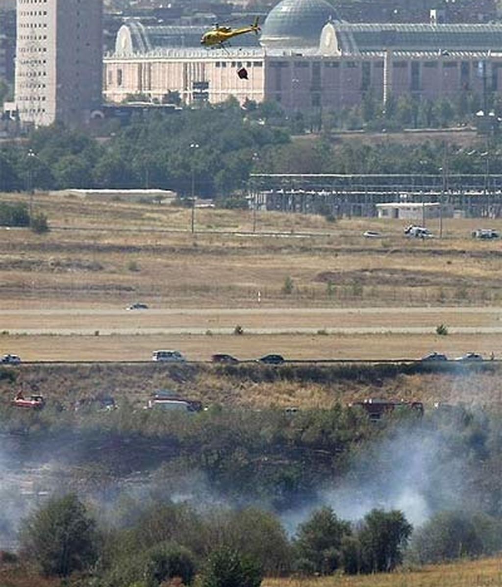 Grave accidente en Barajas
