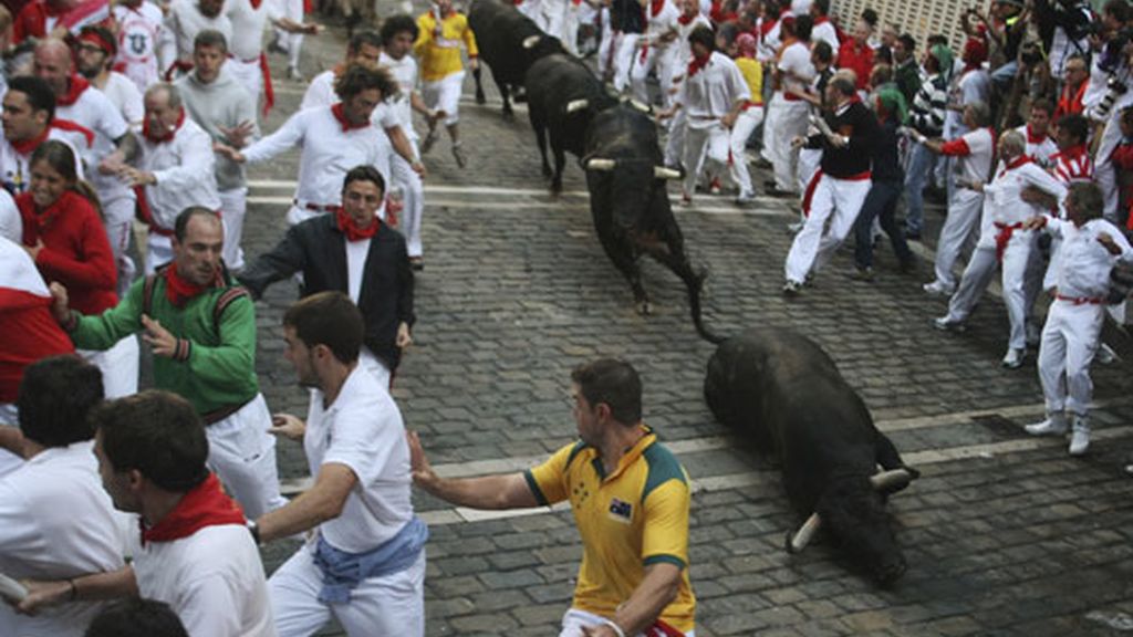 Tres toros han tomado la cabeza