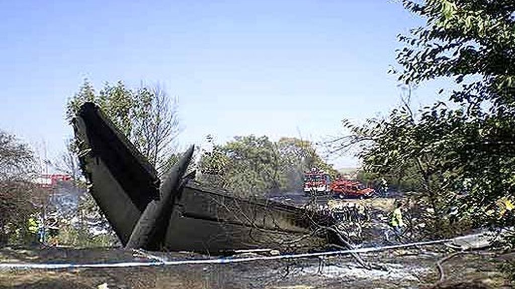 Grave accidente en Barajas