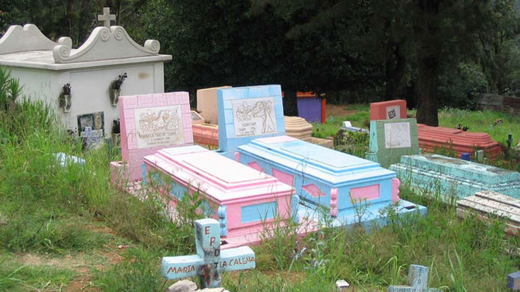 Un cementerio cargado de color en Guatemala