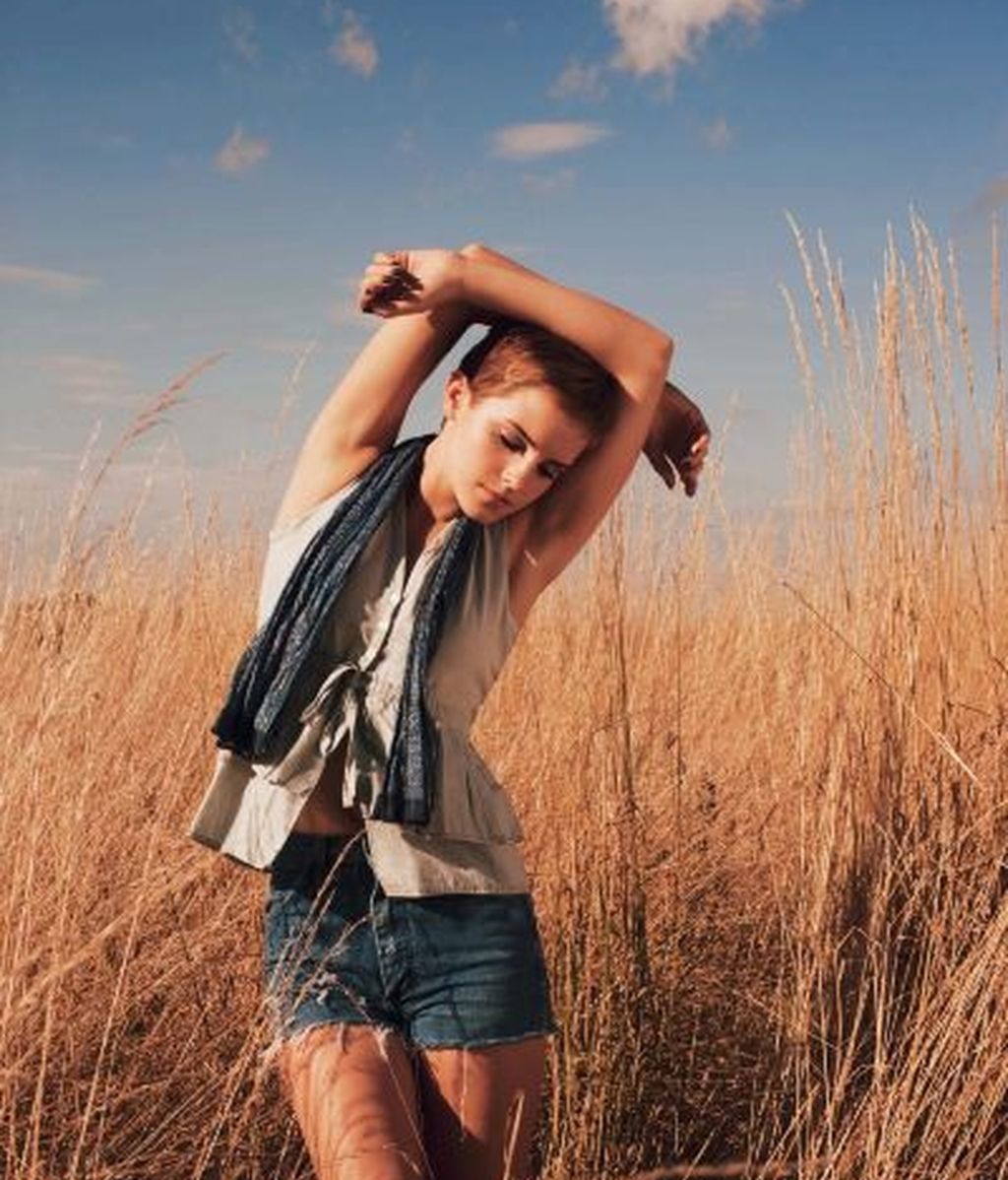 Emma Watson luce ropa ecológica