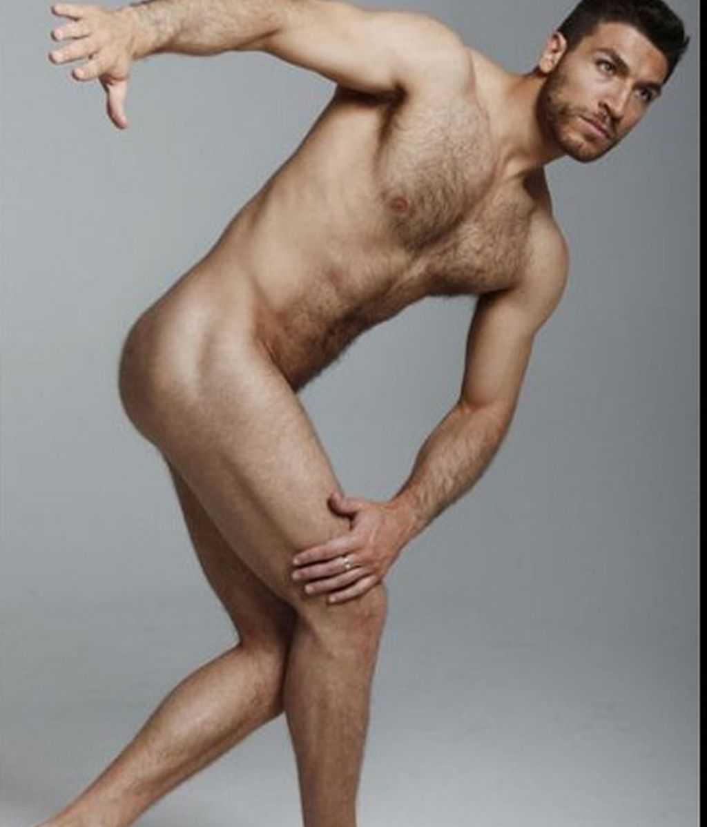 Las fotos del desnudo de Valerio Pino