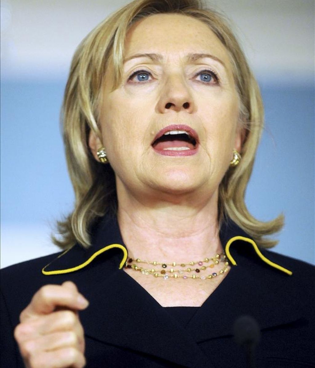En la imagen, la secretaria de Estado, Hillary Clinton. EFE/Archivo