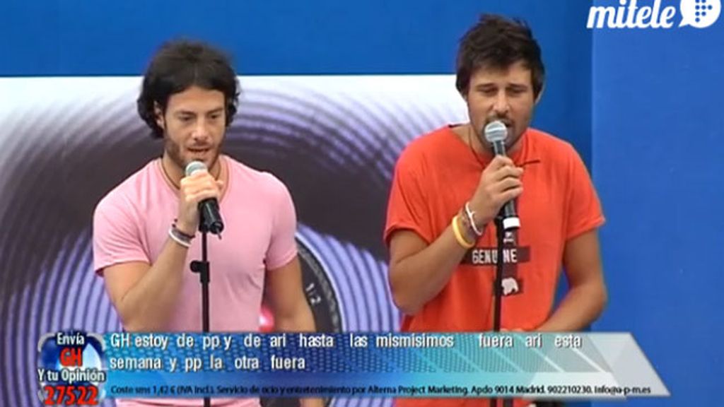 Los concursantes se dejan la voz en la prueba semanal