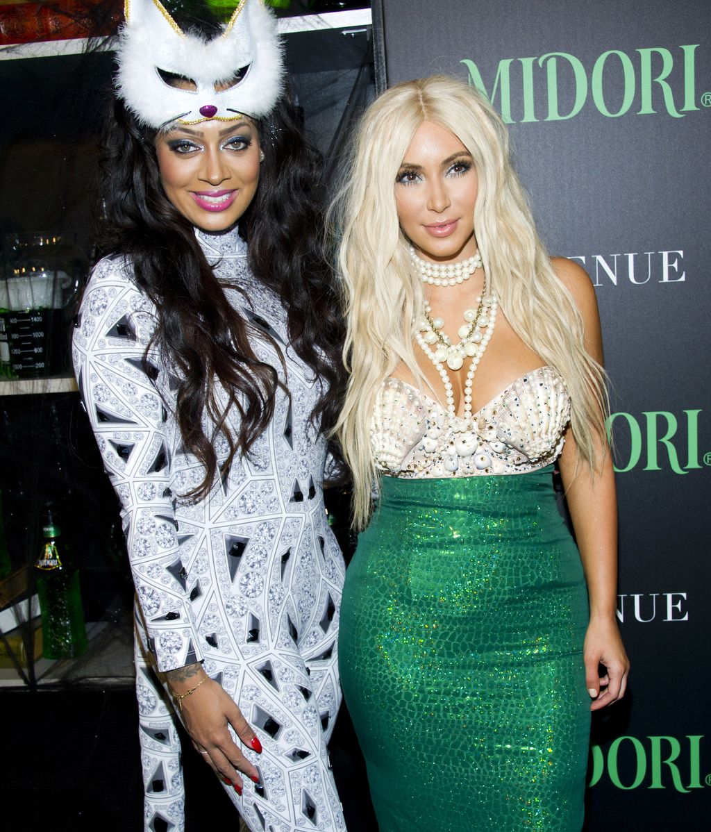 LaLa Anthony y Kim Kardashian